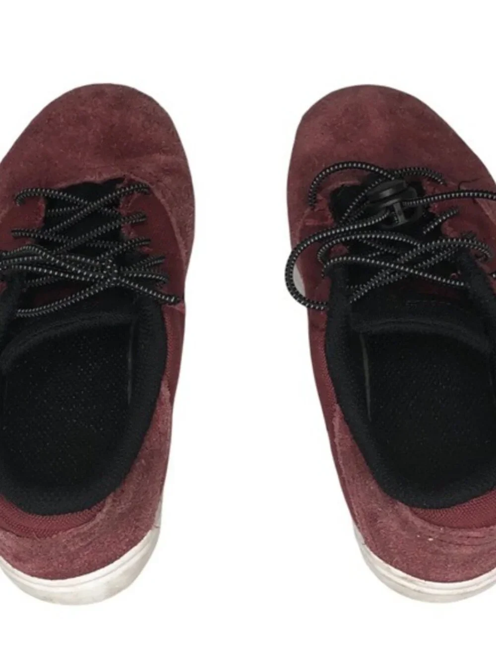 Nike SB Check Skate Shoes Boys Team Red Black Suede Leather 705257 Size 11 C